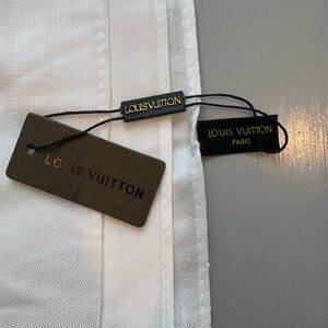 Louis Vuitton Cream Shawl Authentic